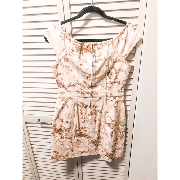 Rebecca Taylor Off Shoulder Belle Denim Dress - Picture 4 of 7